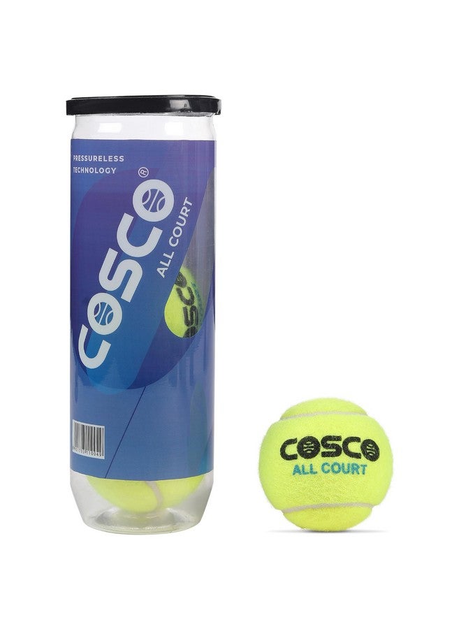 Rubber Tennis Ball (Multicolour) Standard Size