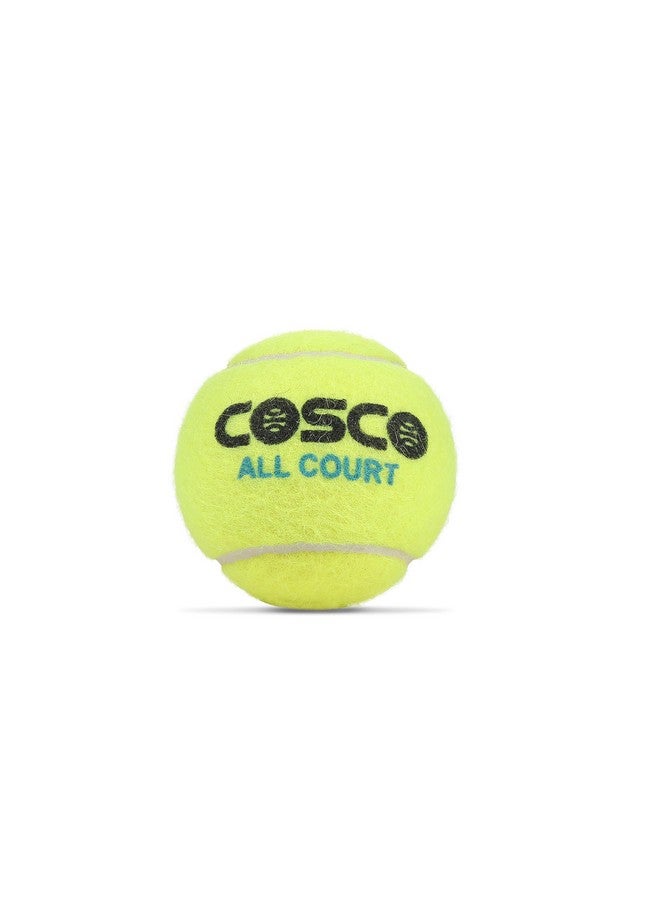 Rubber Tennis Ball (Multicolour) Standard Size