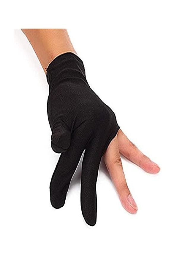 3 Fingers Billiard Glove- (6Pcs)