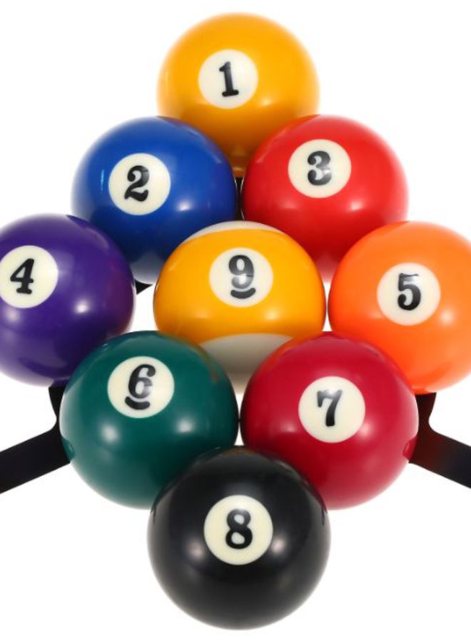 6-Piece Magic Ball Rack Billiard Rack Sheet 22.5x21.5x1.0cm