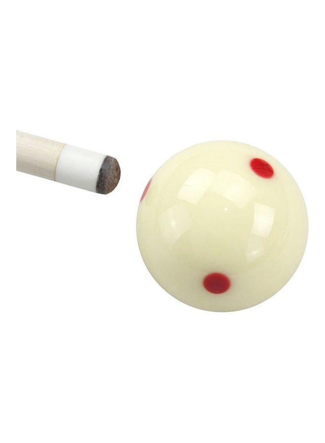 6 Red Dot Training Billiard Ball 57.2millimeter