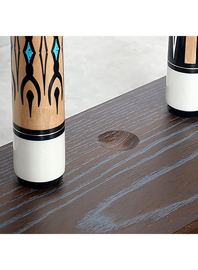 Wooden 12-Hole Snooker Cue Racks - Keep Your Cues Organized