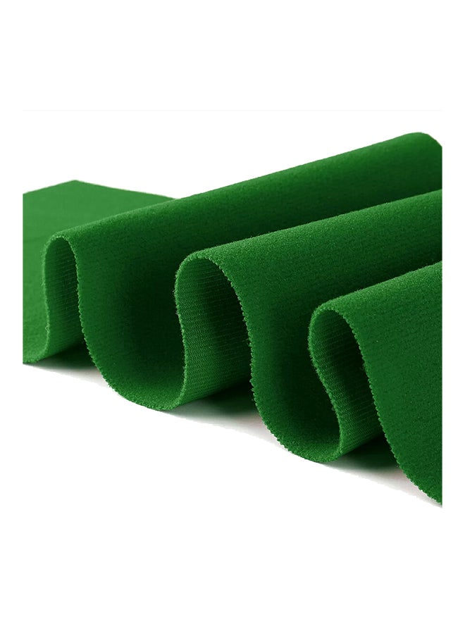 Worsted Billiard Pool Snooker Table Cloth With Felt Strip Set 9.5 x 4.7feet