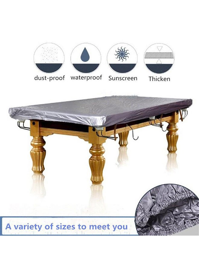 PVC Dustproof Waterproof Full Pool Table Cover