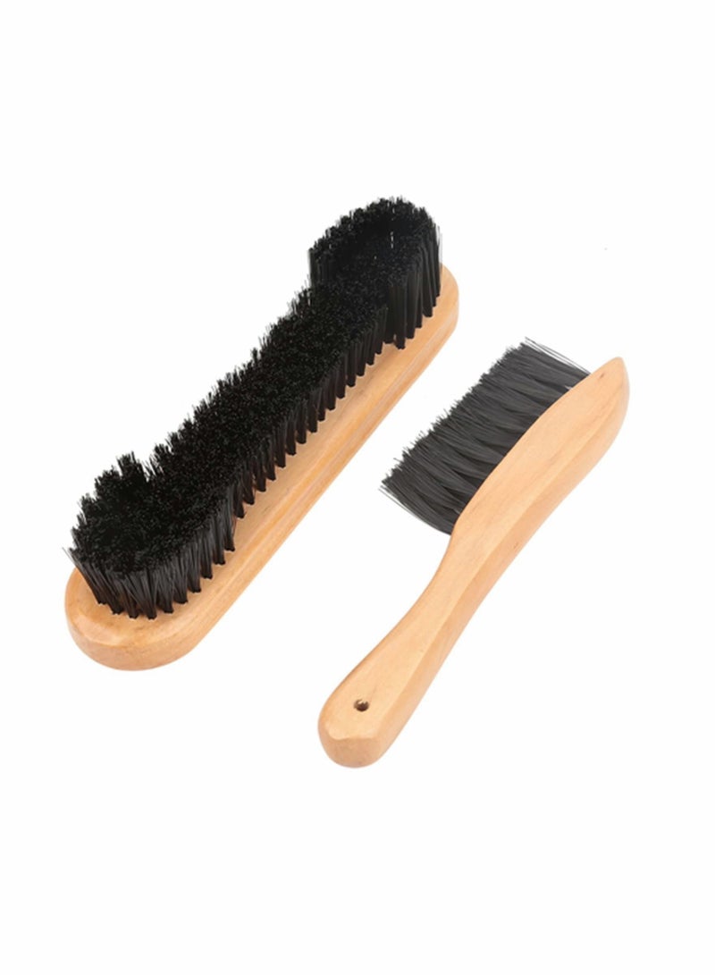 2 Pcs Billiards Pool Table Rail Brush Set,Pool Brush, Snooker Set, Felt, Tables Felt Cleaner Accessories