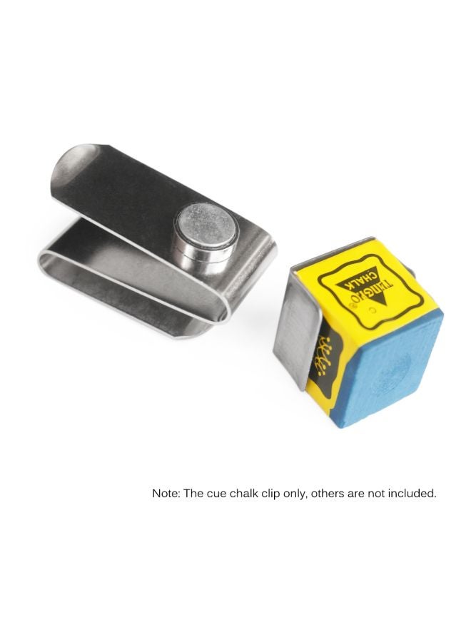 Billiards Cue Chalk Holder With Clip