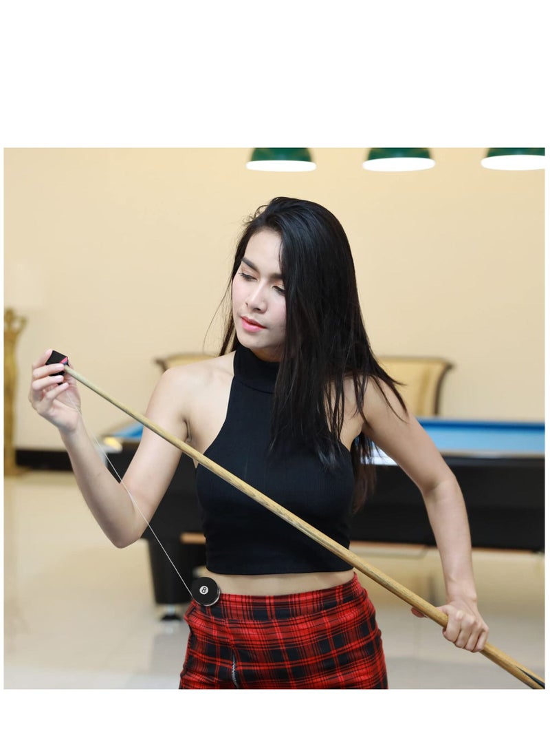 Billiards Snooker Pool Cue Chalk Holder 2 Pieces Retractable Snooker Practical Tool with Belt Clip for Billiards Chalk Tip Holder