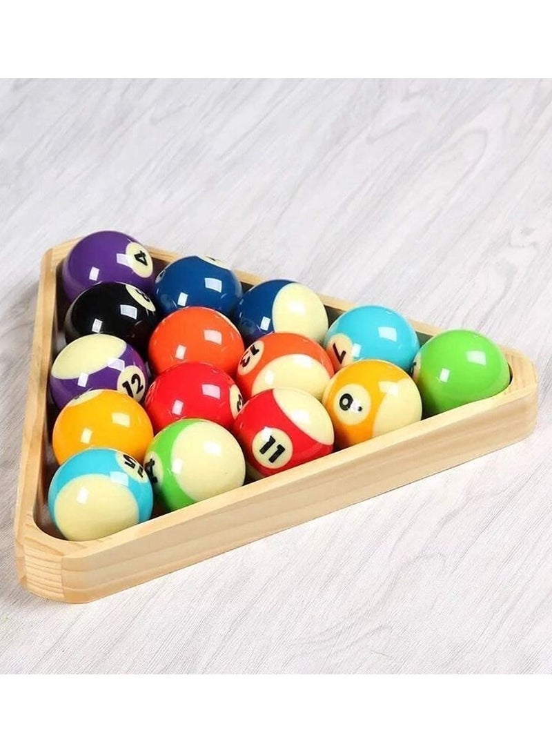 Wooden Billiard Triangle Rack