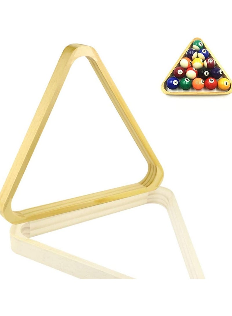 Wooden Billiard Triangle Rack