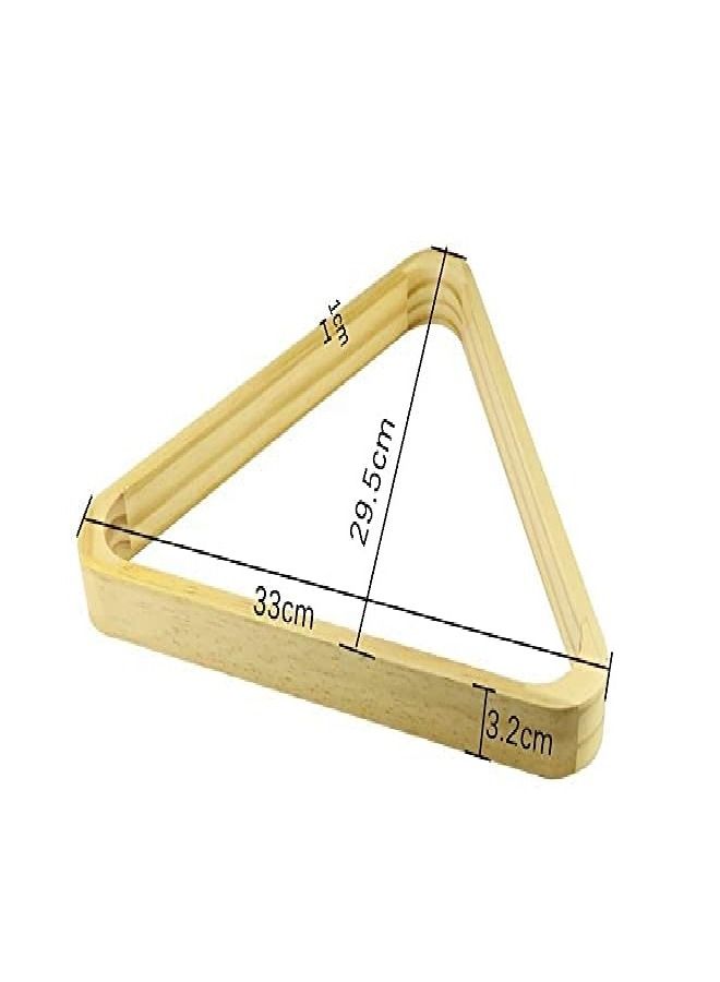 Wooden Billiard Triangle Rack