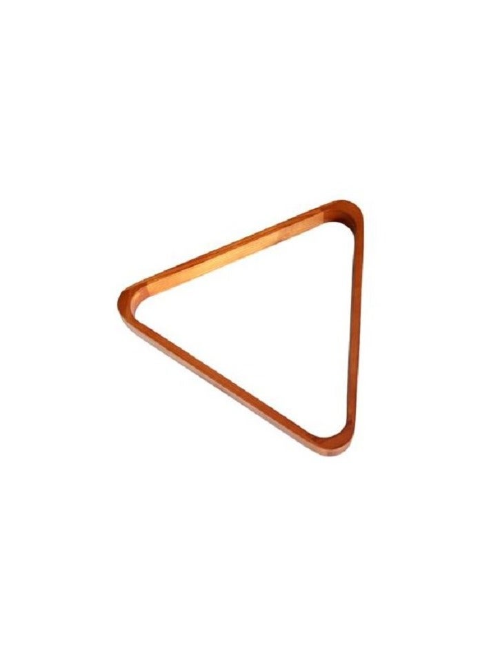 2-1/4 Inch Oak Wood Billiards Triangle