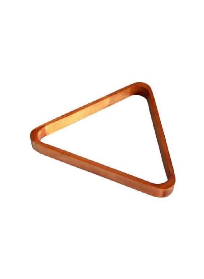 2-1/4 Inch Oak Wood Billiards Triangle