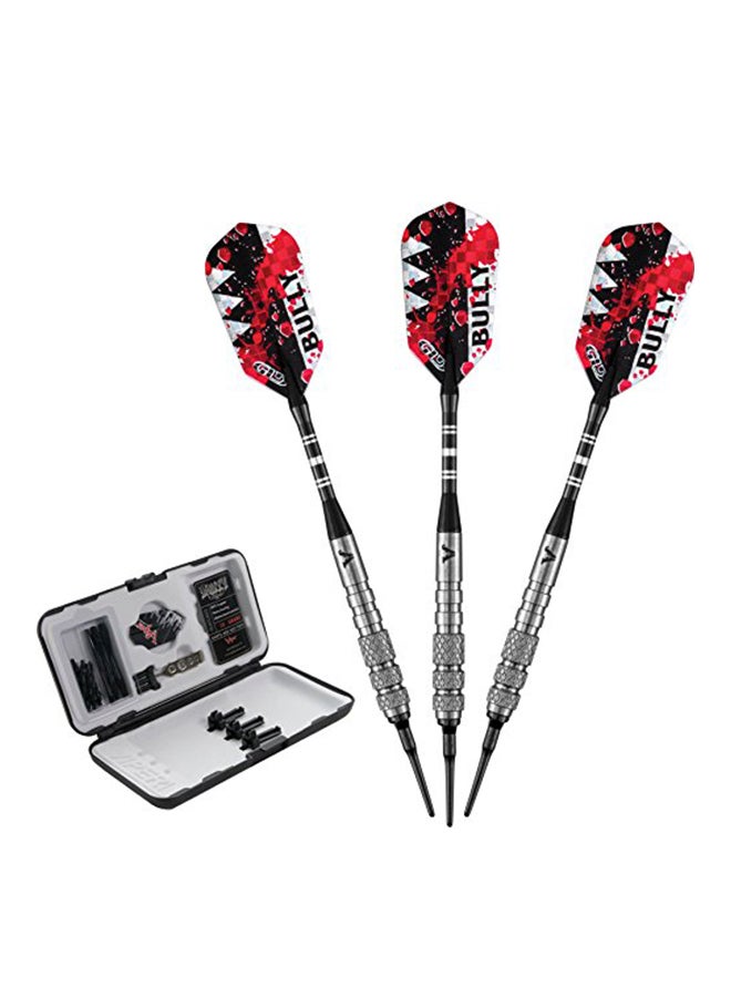 Set Of 3 Soft Tip Darts With Storage Case 6.1 x 2.4 x 2.4inch