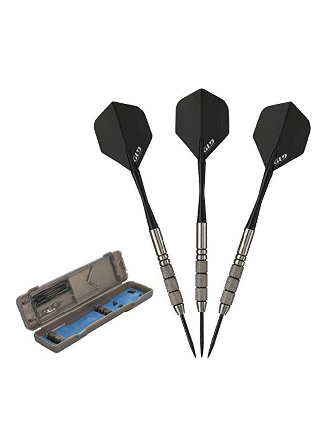 Set Of 3 Bulletz Tungsten Soft Tip Darts With Storage Travel Case