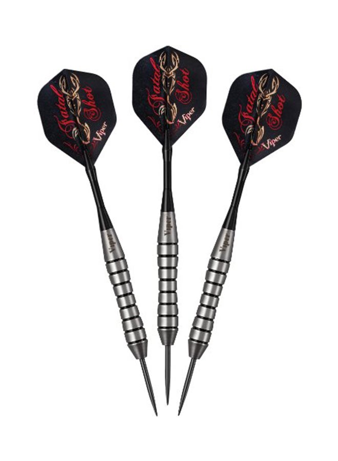 3-Piece Underground Soft Tip Fatal Shot Dart Set 24grams