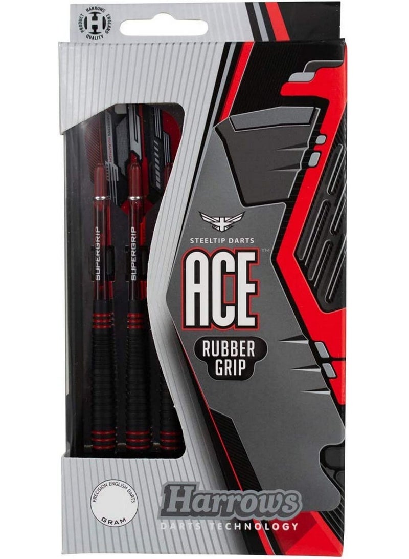 Ace Rubber Grip Darts 3 Pcs