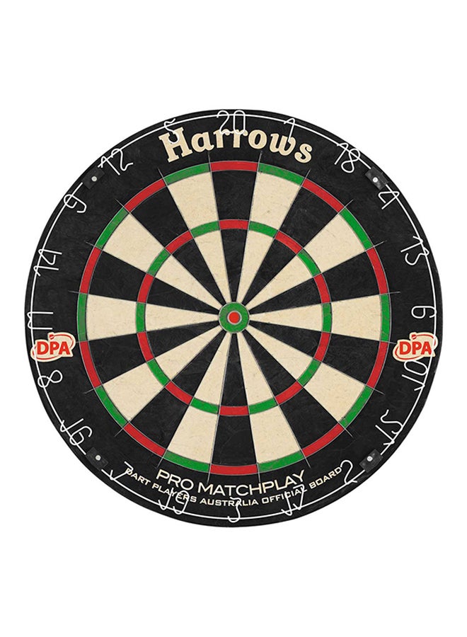 Pro Match Play Dart Board 40X10X25cm