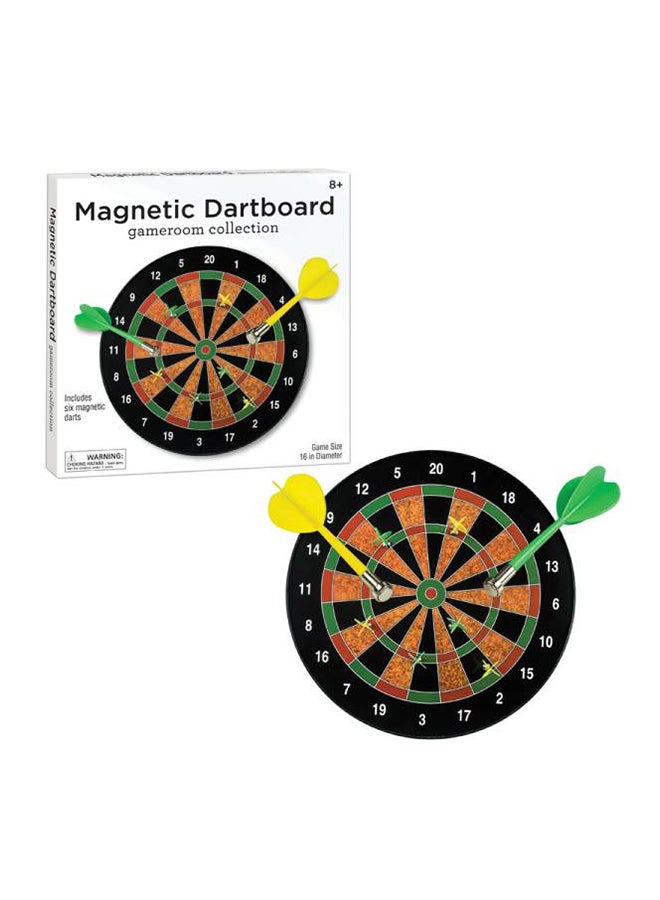 Magnetic Dartboard 16 Inch With 6 Magnetic Dart 40.5cm