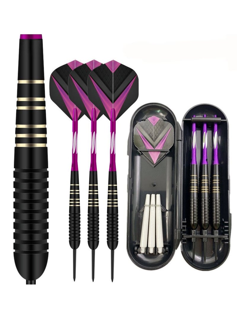 Professional Aluminium Alloy Plastic Darts Shaft Tip Flights with Box 14.5*4.8*2cm
