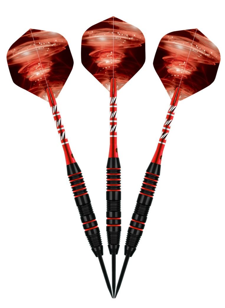 3Pcs/Set Professional Aluminium Alloy Plastic Darts Shaft Tip Flights 22g with Box 14.5*4.8*2cm