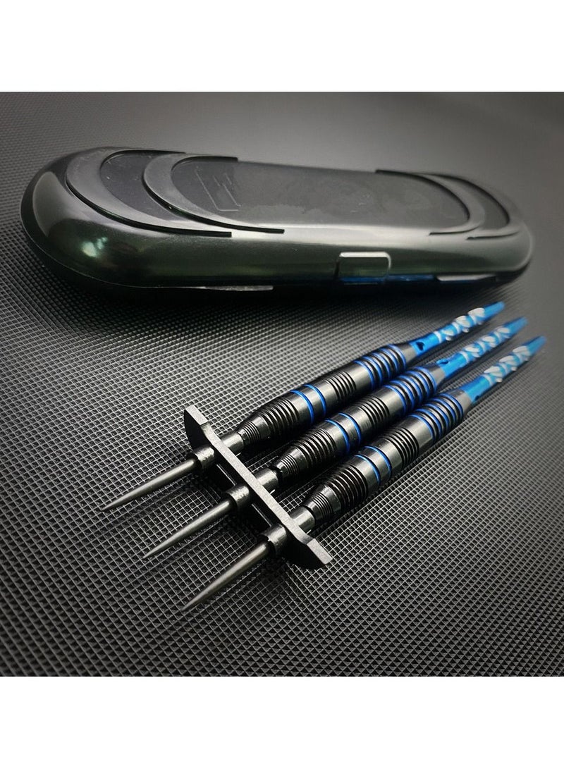 3Pcs/Set Professional Aluminium Alloy Plastic Darts Shaft Tip Flights 23g with Box 14.5*4.8*2cm