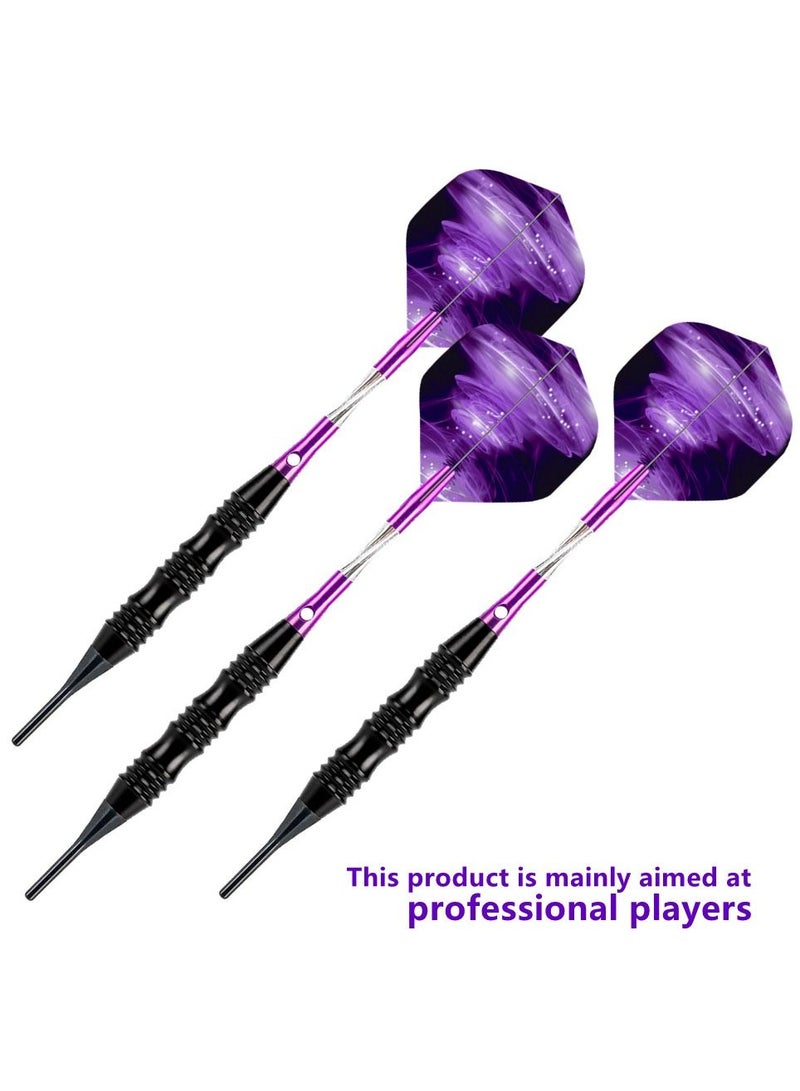 3Pcs/Set Professional Aluminium Alloy Plastic Darts Shaft Tip Flights 22g with Box 14.5*4.8*2cm