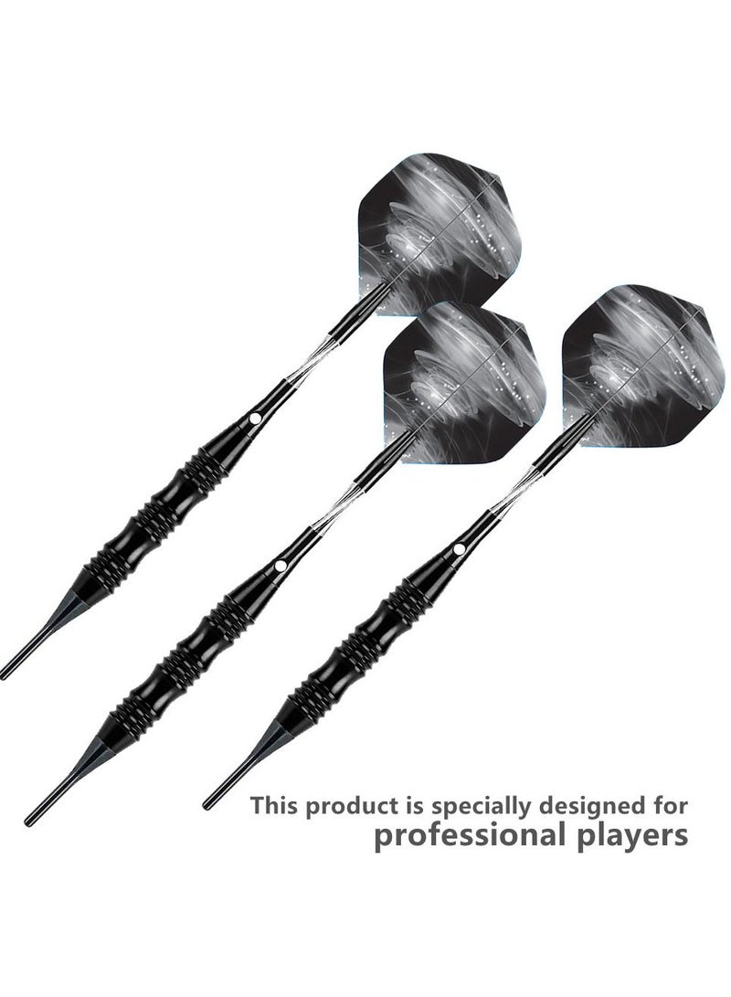 3Pcs/Set Professional Aluminium Alloy Plastic Darts Shaft Tip Flights 20g with Box 14.5*4.8*2cm