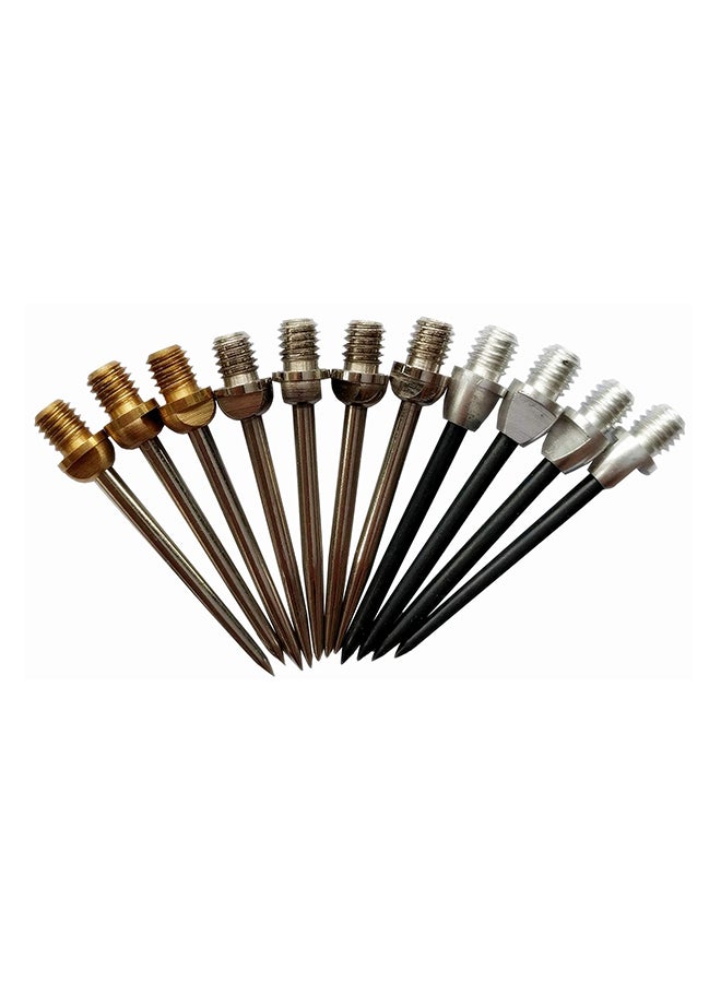 12-Piece 3 Design Darts Steel Points Converter Set