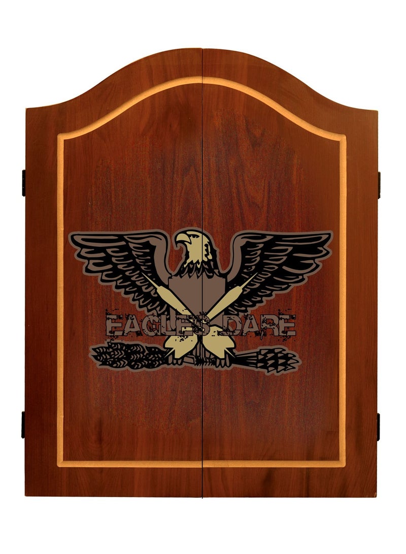 Eagles Cabinet Dart Board