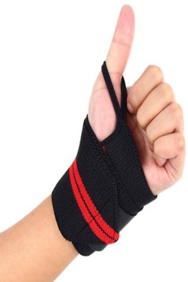 Weightlifter Lifting Sports Adjustable Wrist Sleeve Wrap Sports Bracers