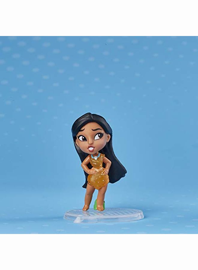 Princess Comics Dolls Glitter Pack With Cinderella Prince Charming Belle Aurora And Pocahontas Toy With 5 Dolls