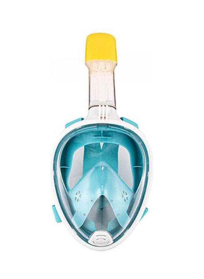 Full Face Diving Mask Underwater Anti Fog Scuba Snorkeling Mask Swimming With AntiSkid Ring Earplug For Gopro Camera Swimmer M/LXx