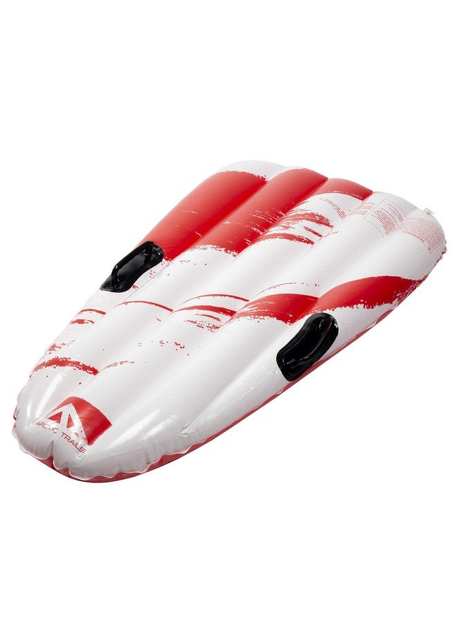 Kids Snow Tube Sled Arctic Trails Snow Racer Inflatable 1 Person Winter Inner Tube Single Seat Kids Sled + Adults Heavy Duty Snow Racer Fun Kids Snow Toy 45