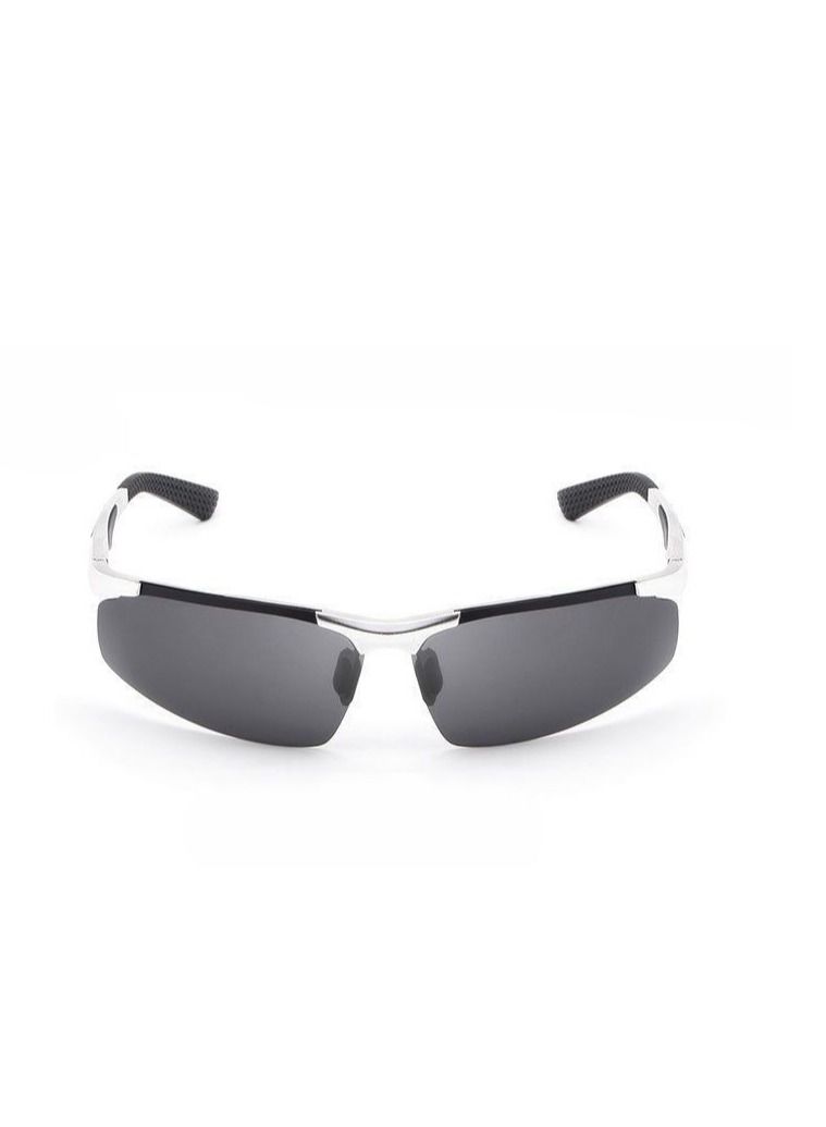 New polarized frameless all aluminum magnesium sports driving cycling glasses