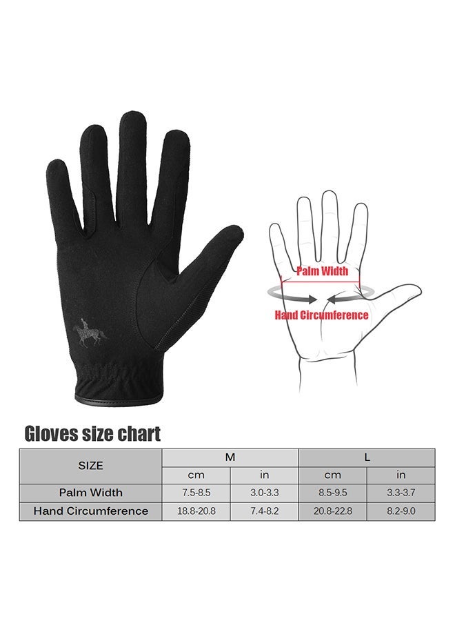 Professional Horse Riding Gloves L