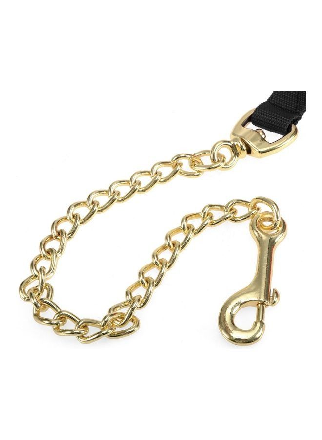 Horse Leash Halter With Chain