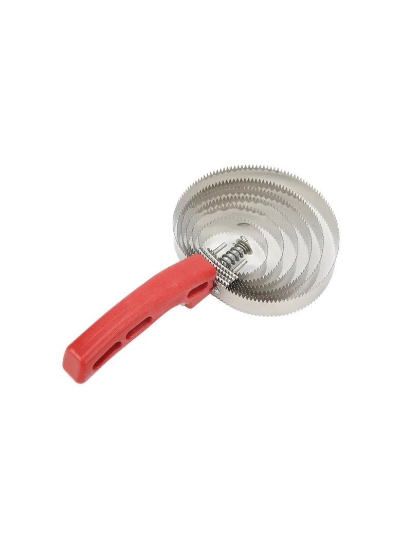 1-Piece Horse Curry Combs,6 Turns Stainless Steel Spring Curry Horse Comb Brush,Itch Relief Horse Hair Brushes