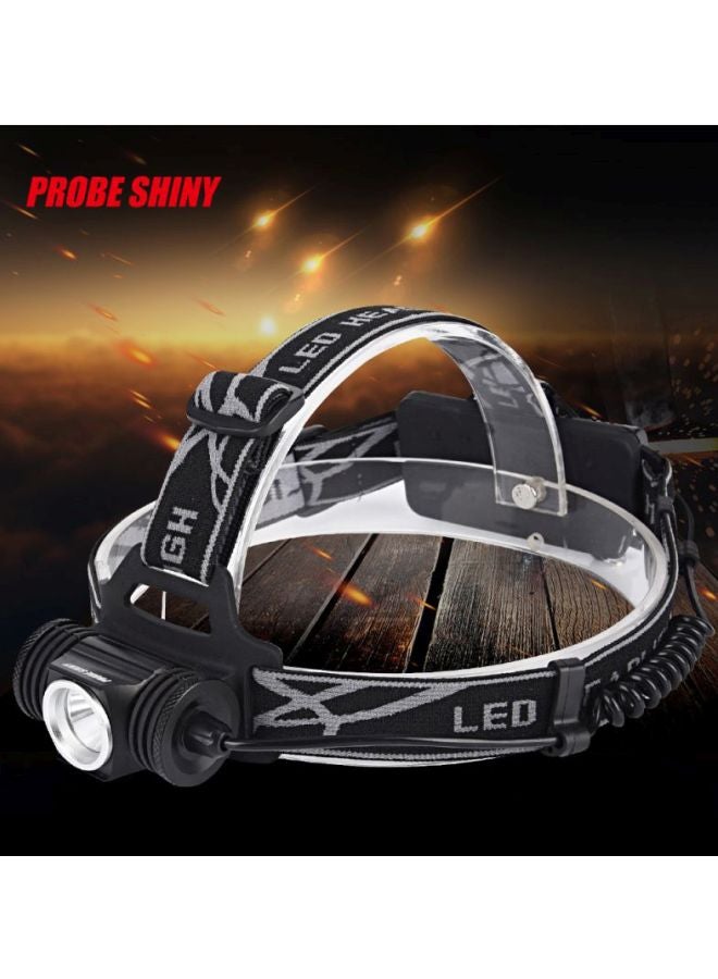 8500Lm Xml T6+2R5 3 LED Rechargeable 18650 Headlamp Head Light Torch