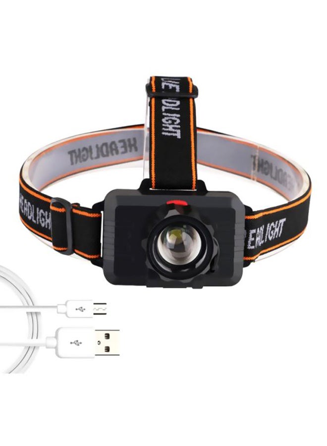 Rechargeable  LED Headlamp Fishing Lamp Hunting Lantern Clip Cap