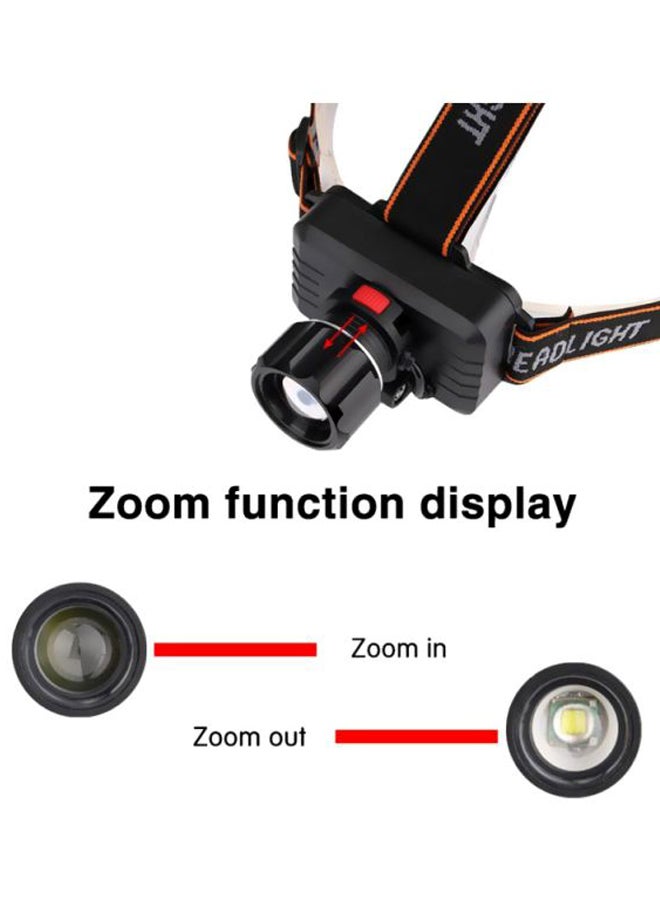 Rechargeable  LED Headlamp Fishing Lamp Hunting Lantern Clip Cap