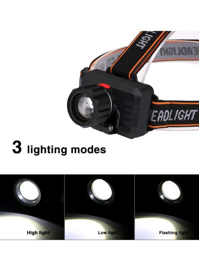 Rechargeable  LED Headlamp Fishing Lamp Hunting Lantern Clip Cap