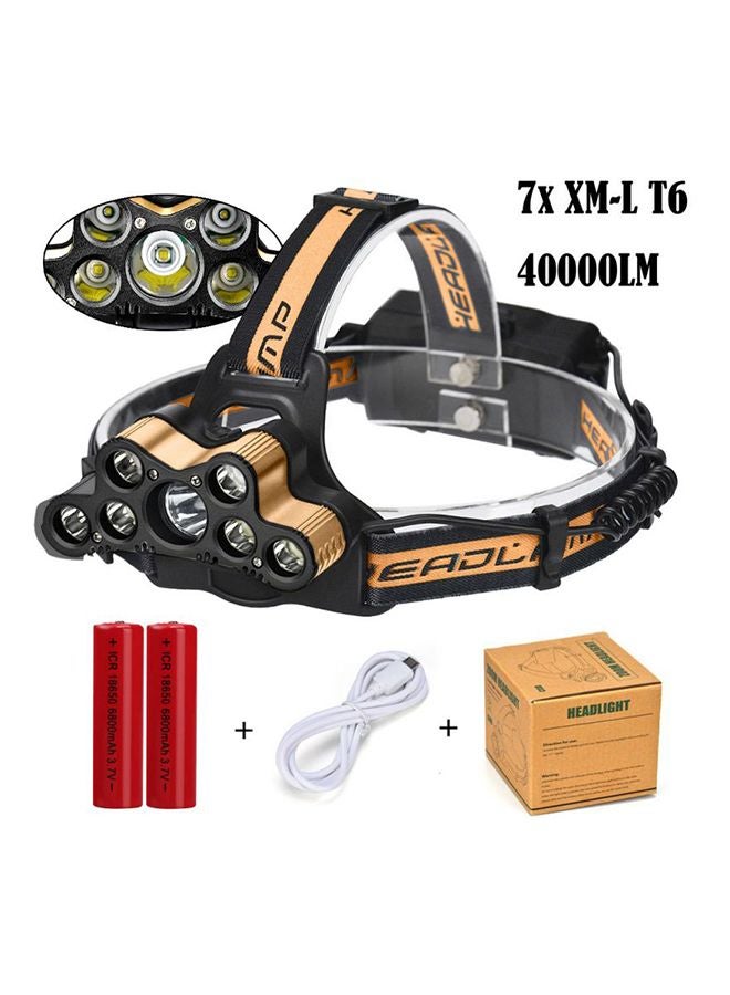 10000Lm Xm-L T6 LED Headlamp Tactical  Flashlight Head Light Lamp