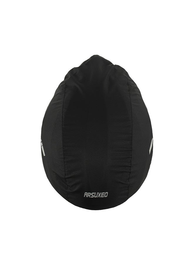 Waterproof Bike Helmet Cover With Reflective Strip 30.0x19.0x0.5cm