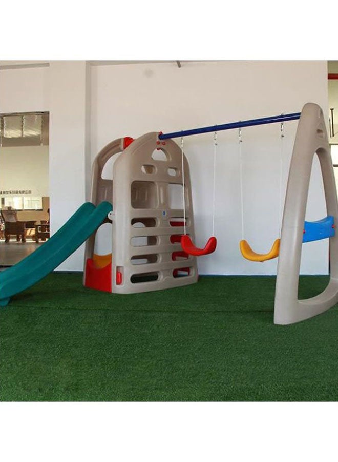 Slide And Twin Swing Set 191x 193x 415cm