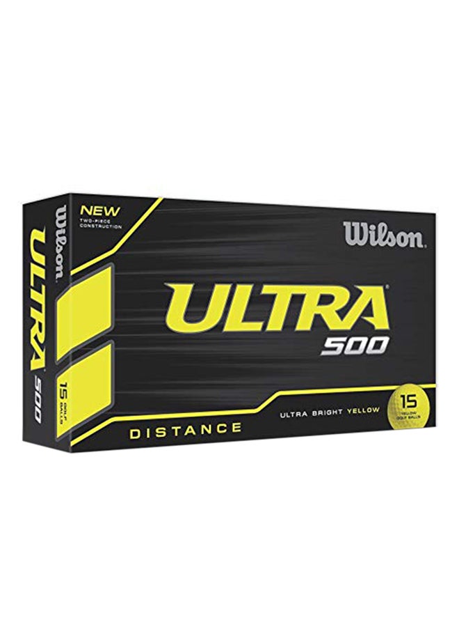 Pack Of 15 Ultra Golf Ball