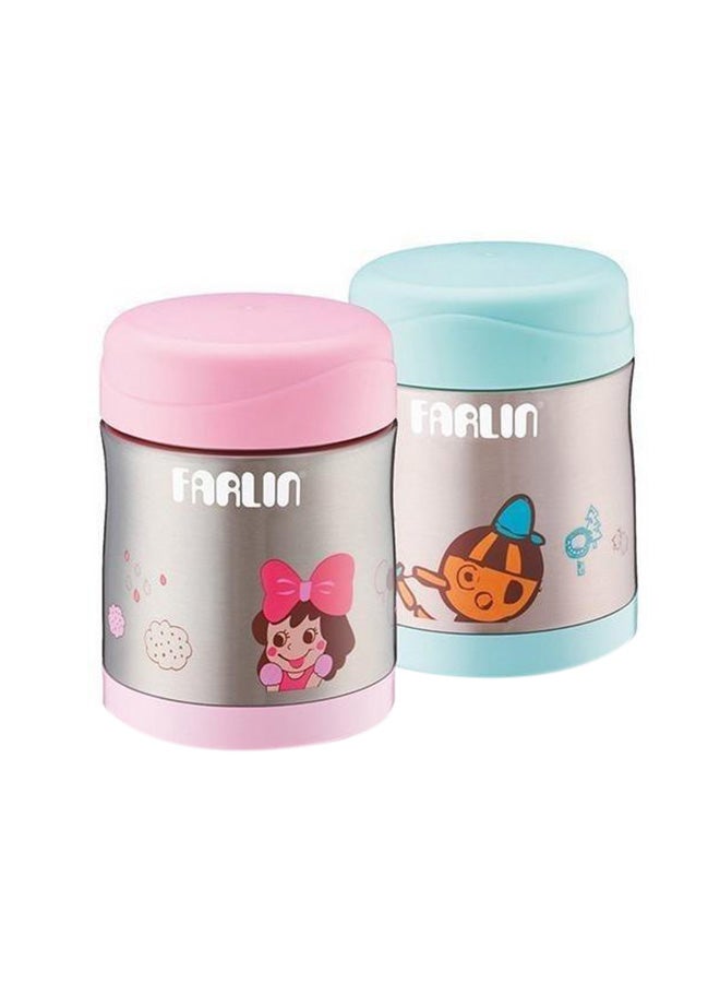 Insulated Food Jar 300ml 1pc, Assorted