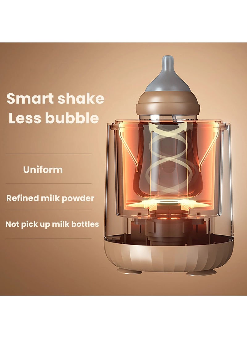 Baby Bottle Smart Milk Shaker 360 Degree Bidirectional Rotation 3 Speed Mode Rechargeable Shaker Bottle 50mm-82mm Diameter for Breastmilk Or Formula Milk