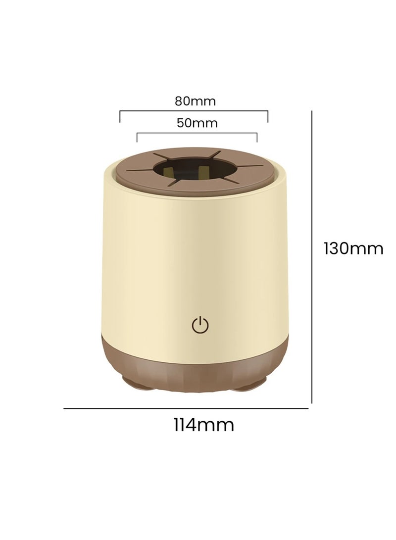 Baby Bottle Smart Milk Shaker 360 Degree Bidirectional Rotation 3 Speed Mode Rechargeable Shaker Bottle 50mm-82mm Diameter for Breastmilk Or Formula Milk