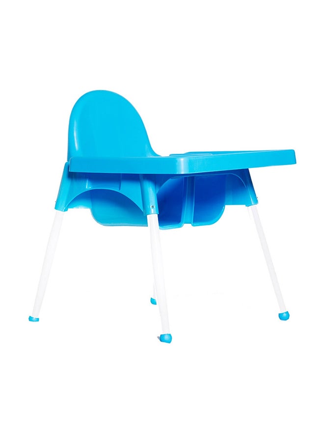 High Chair Multi Height Booster Seat With Feeding Tray H1 Blue