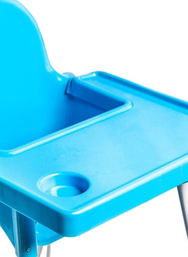 High Chair Multi Height Booster Seat With Feeding Tray H1 Blue